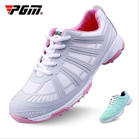 PGM Manufacturer's Women's Sports and Leisure Shoes Golf Shoes Double Patented Golf Shoes Waterproof and Side Slip-proof