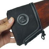 Handmade Leather Hunting Rifle Gun Buttstock Adjustable Tactical Shotgun Cheek Rest Riser Pad Gun Accessories for Shooting