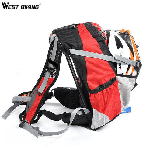 WEST BIKING Mountain Biking Backpack Riding Bicycle Riding Equipment Package To Send Rain Cover 20L Cycling Bag