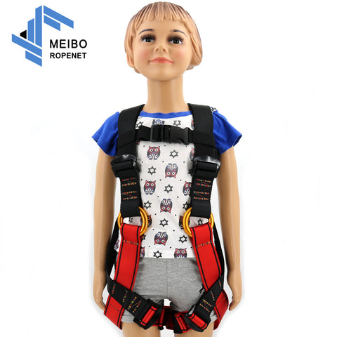 Harness Bust Baby Seat Belt Child Outdoor Rock Climbing Harness Rappelling Equipment Harness Seat Belt with Carrying Bag